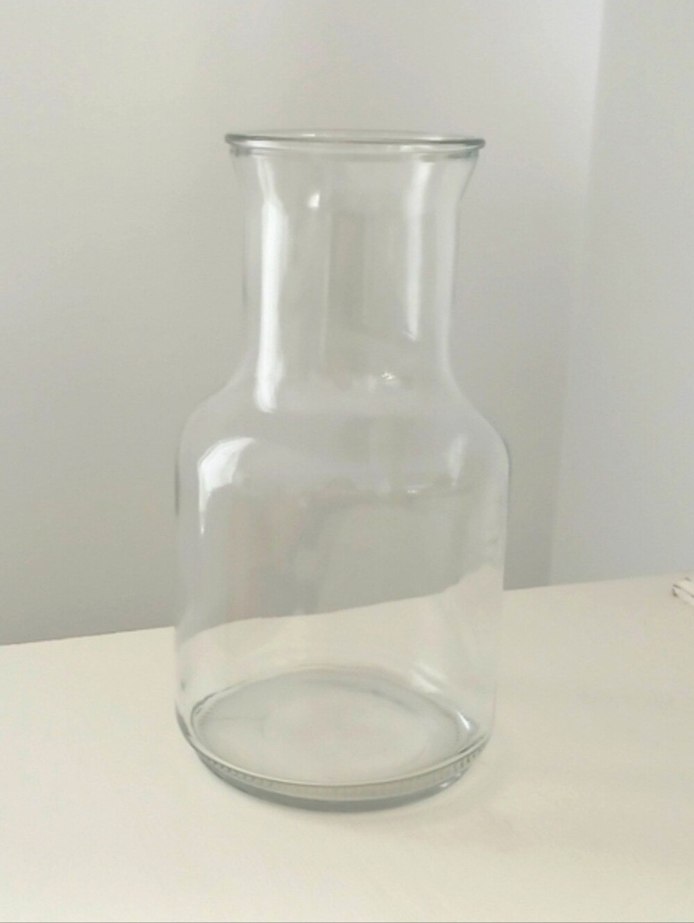 Clear Glass Vase